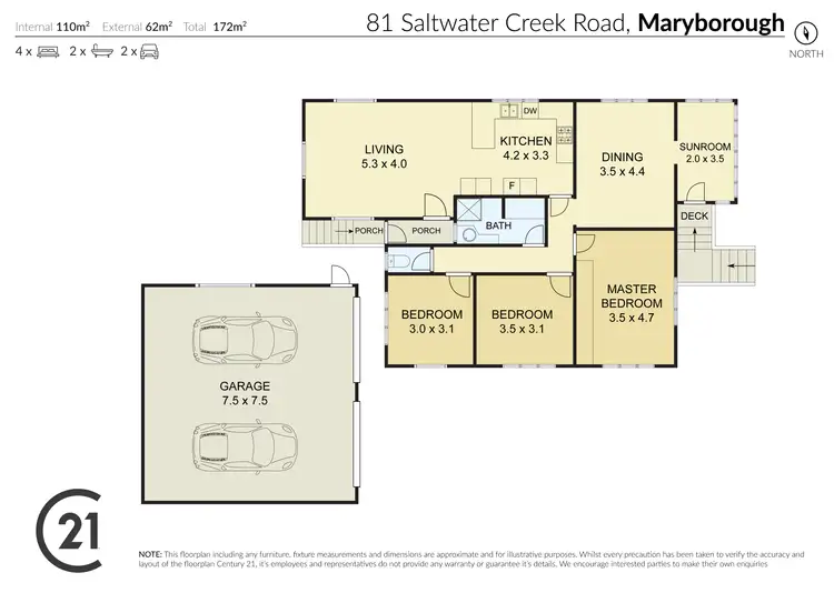 Floorplan of Homely house listing, 81 Saltwater Creek Road, Maryborough QLD 4650