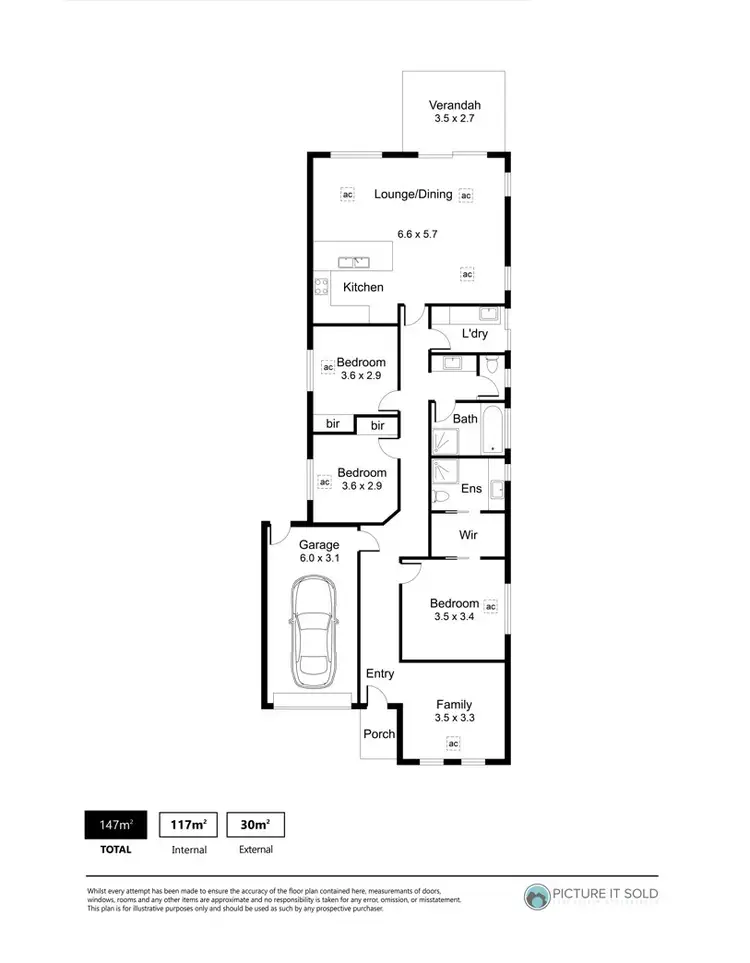 Floorplan of Homely house listing, 22a Park Terrace, Enfield SA 5085
