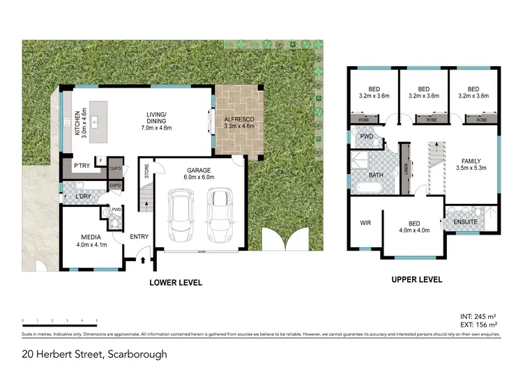 Floorplan of Homely house listing, 20 Herbert Street, Scarborough QLD 4020