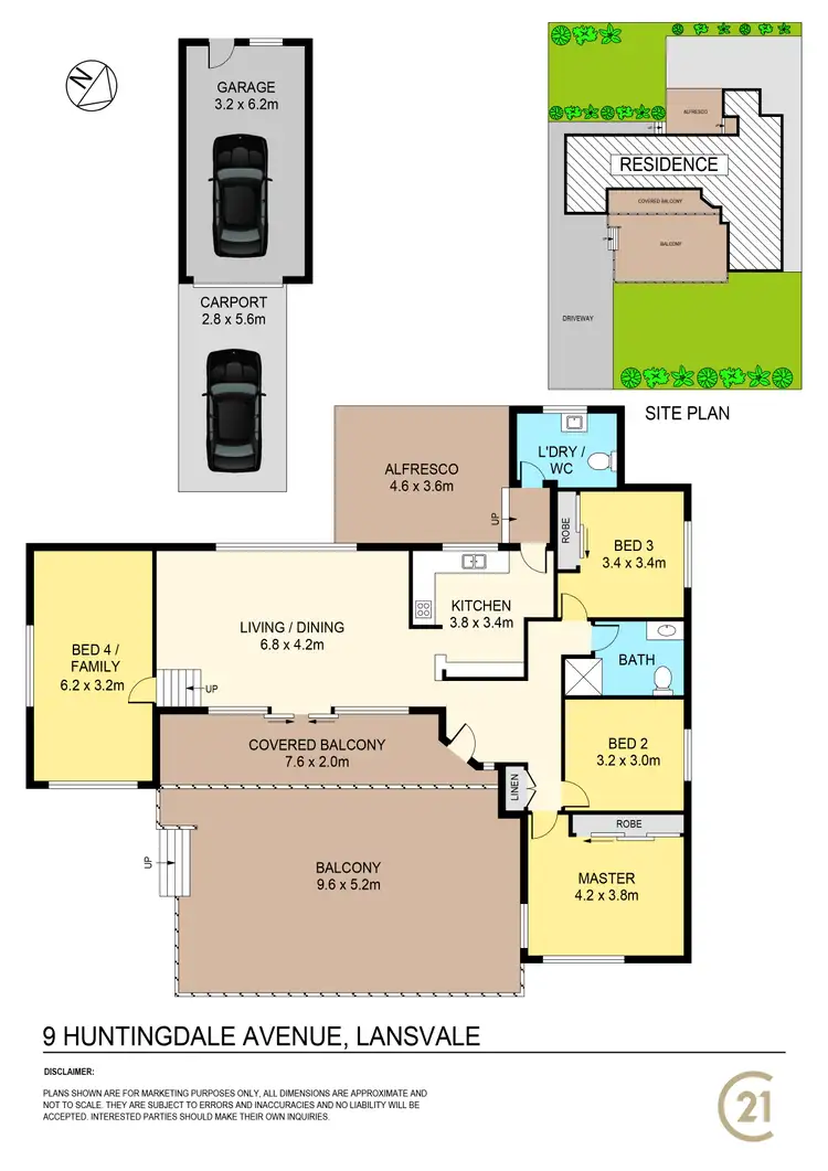 Floorplan of Homely house listing, 9 Huntingdale Avenue, Lansvale NSW 2166