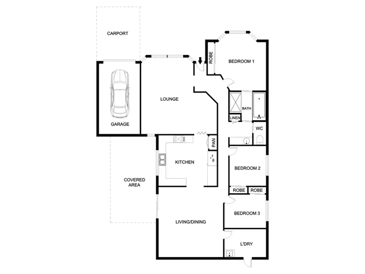 Floorplan of Homely house listing, 89 Leumeah Road, Woodford NSW 2778