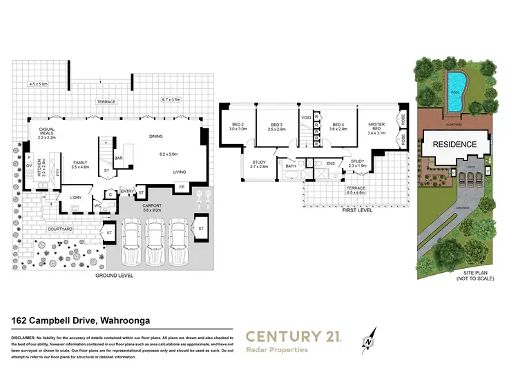 Floorplan of Homely house listing, 162 Campbell Drive, Wahroonga NSW 2076