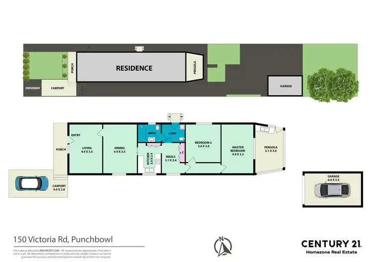 Floorplan of Homely house listing, 150 Victoria Road, Punchbowl NSW 2196