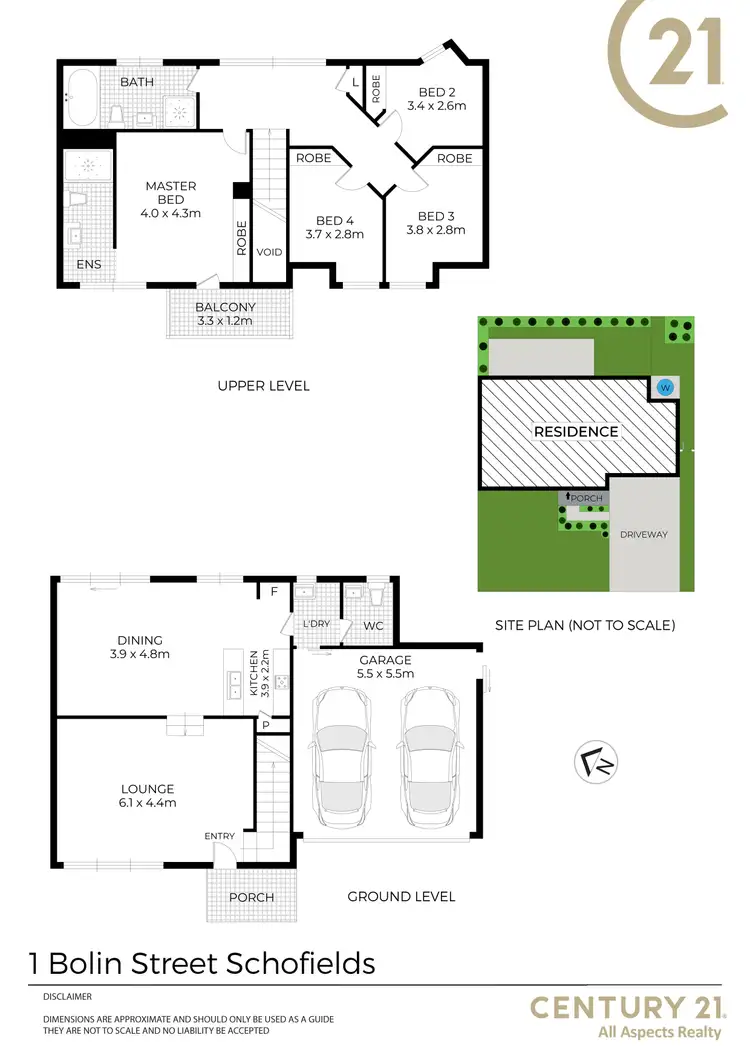 Floorplan of Homely house listing, 1 Bolin Street, Schofields NSW 2762