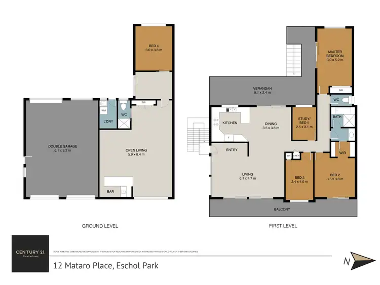 Floorplan of Homely house listing, 12 Mataro Place, Eschol Park NSW 2558