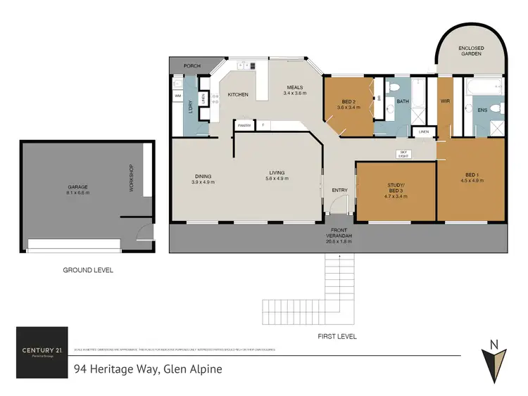 Floorplan of Homely house listing, 94 Heritage Way, Glen Alpine NSW 2560