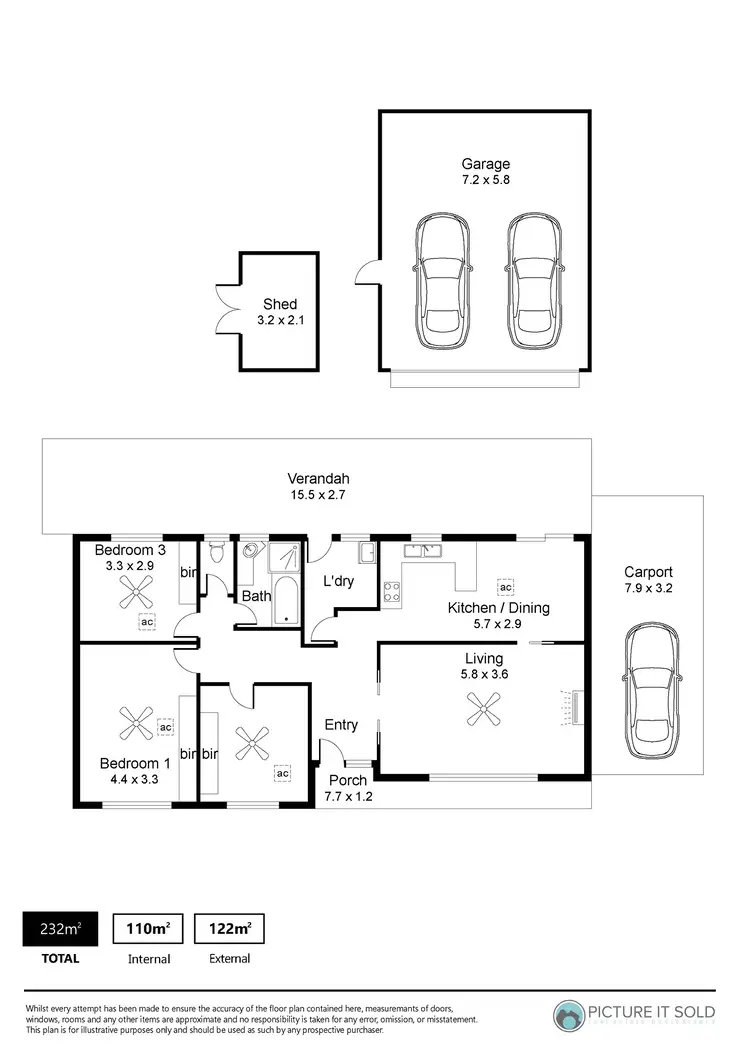Floorplan of Homely house listing, 3 Curyer Street, Klemzig SA 5087