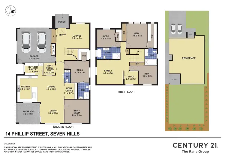 Floorplan of Homely house listing, 14 Phillip Street, Seven Hills NSW 2147