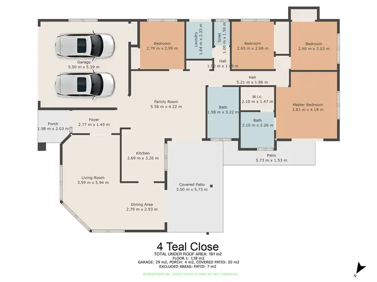 Floorplan of Homely house listing, 4 Teal Close, Gympie QLD 4570