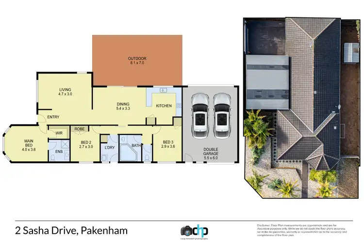 Floorplan of Homely house listing, 2 Sacha Drive, Pakenham VIC 3810