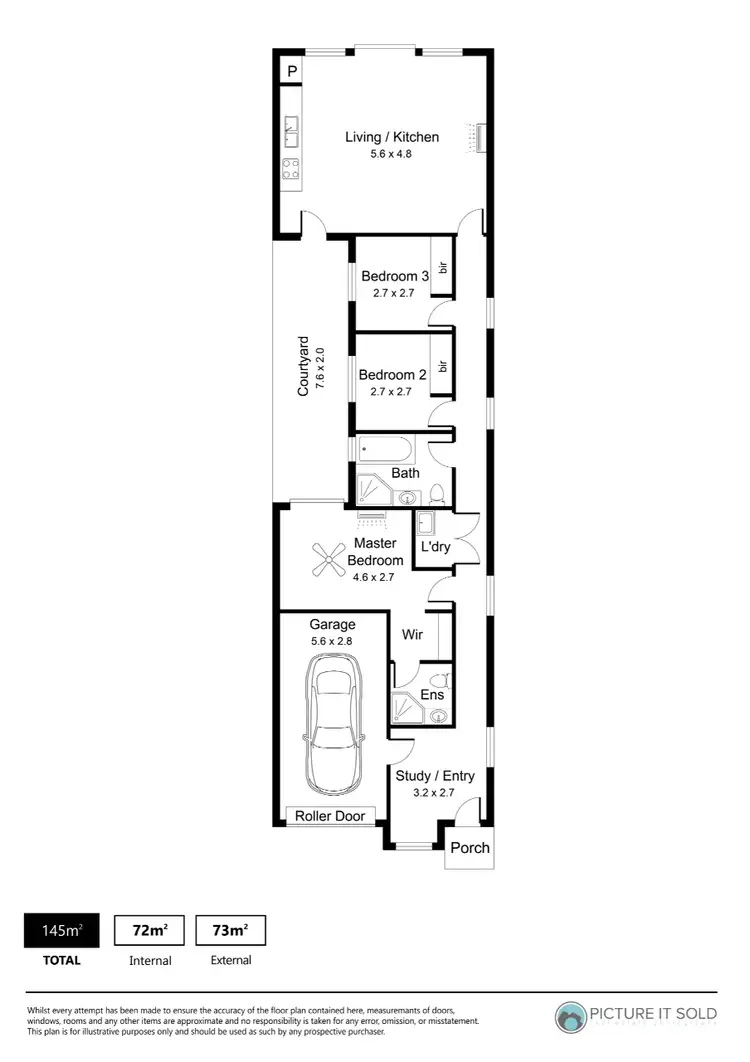 Floorplan of Homely house listing, 33 Lonsdale Crescent, Andrews Farm SA 5114