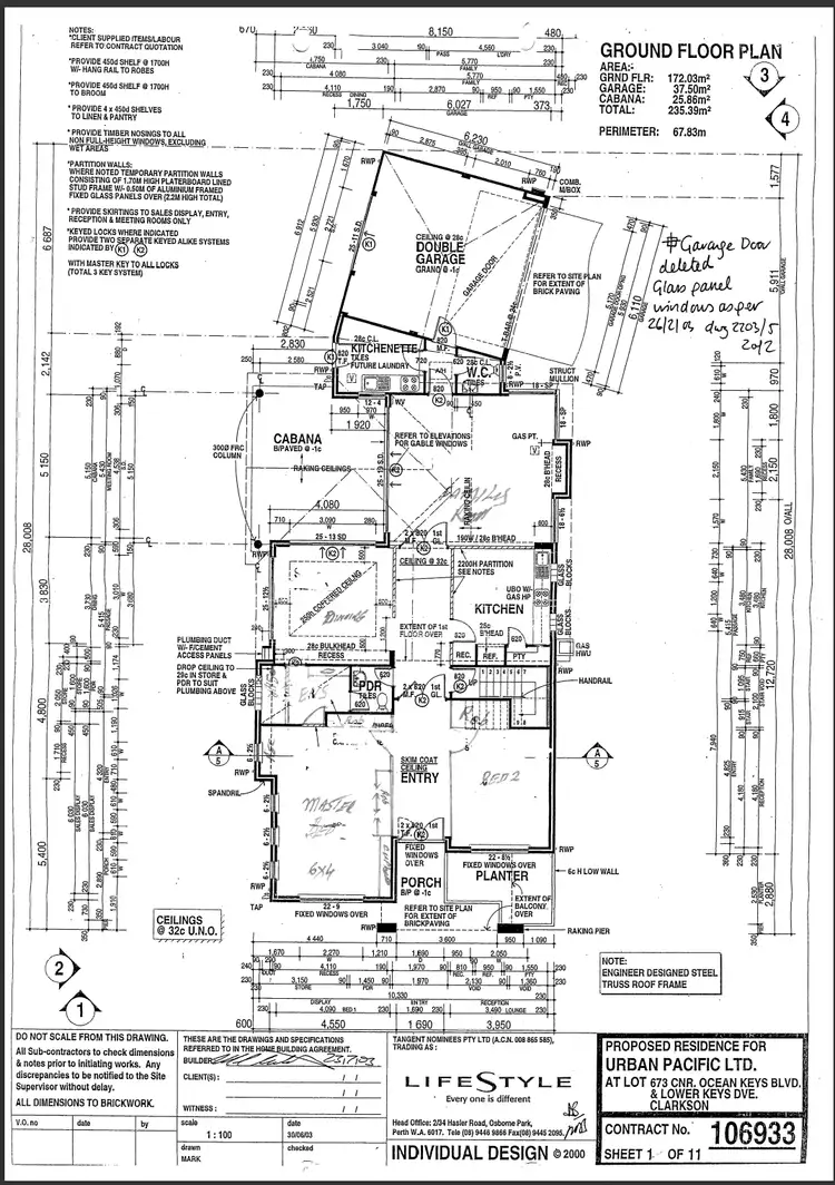 Floorplan of Homely house listing, 82 Ocean Keys Boulevard, Clarkson WA 6030