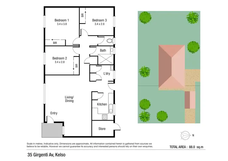 Floorplan of Homely house listing, 35 Girgenti Avenue, Kelso QLD 4815