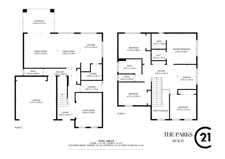 Floorplan of Homely house listing, 46 & 46a Melrose Street, Middleton Grange NSW 2171