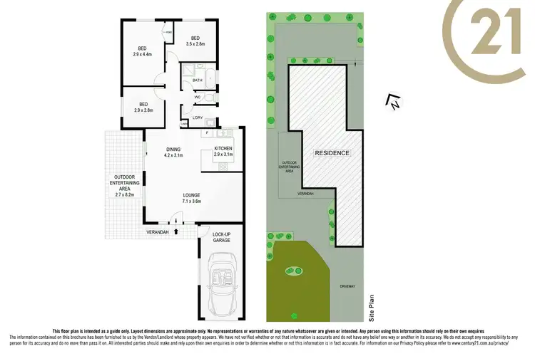 Floorplan of Homely semi-detached listing, 1/5 Haven Court, Cherrybrook NSW 2126