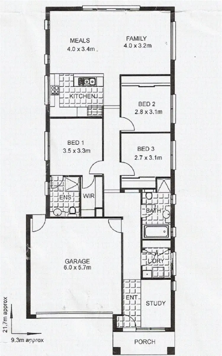Floorplan of Homely house listing, 7 Discovery Street, Pakenham VIC 3810