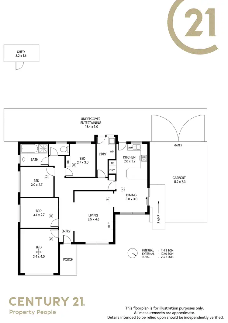 Floorplan of Homely house listing, 84 Diment Road, Salisbury North SA 5108