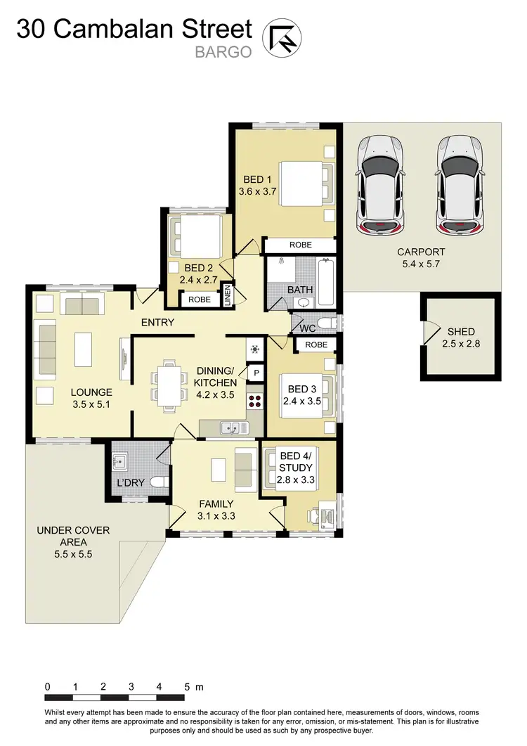 Floorplan of Homely house listing, 30 Cambalan Street, Bargo NSW 2574