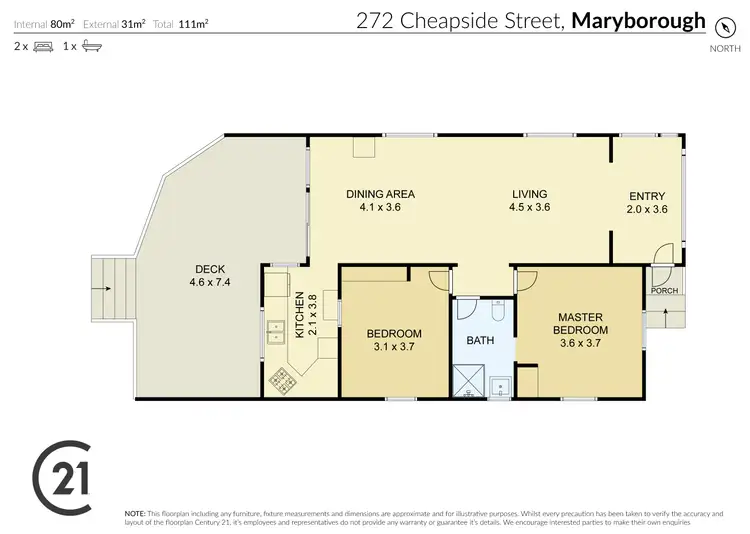 Floorplan of Homely house listing, 272 Cheapside Street, Maryborough QLD 4650