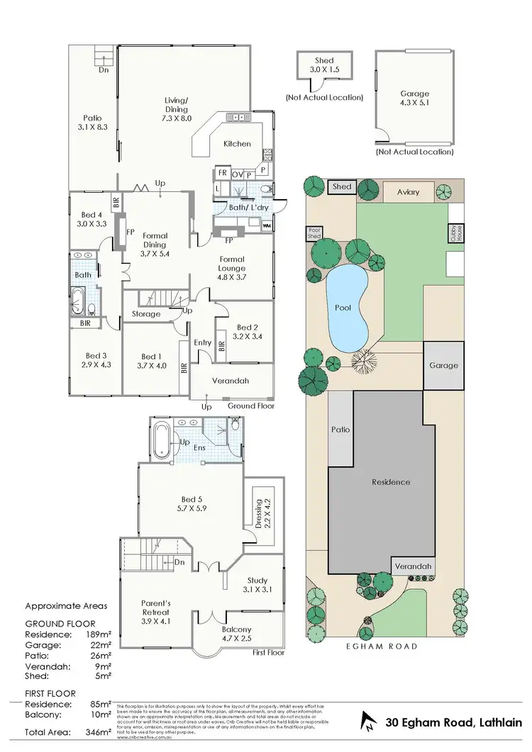 Floorplan of Homely house listing, 30 Egham Road, Lathlain WA 6100