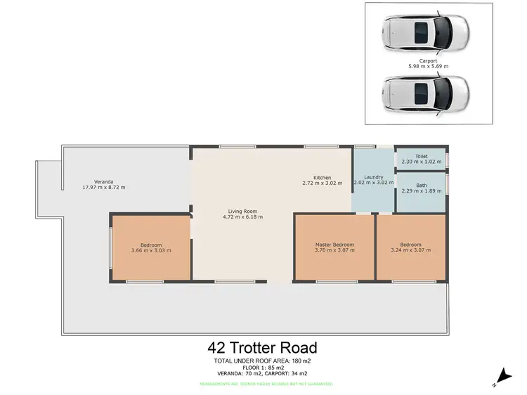 Floorplan of Homely rural property listing, 42 Trotter Road, Glenwood QLD 4570
