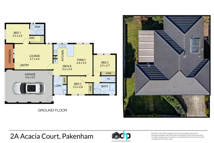 Floorplan of Homely house listing, 2A Acacia Court, Pakenham VIC 3810