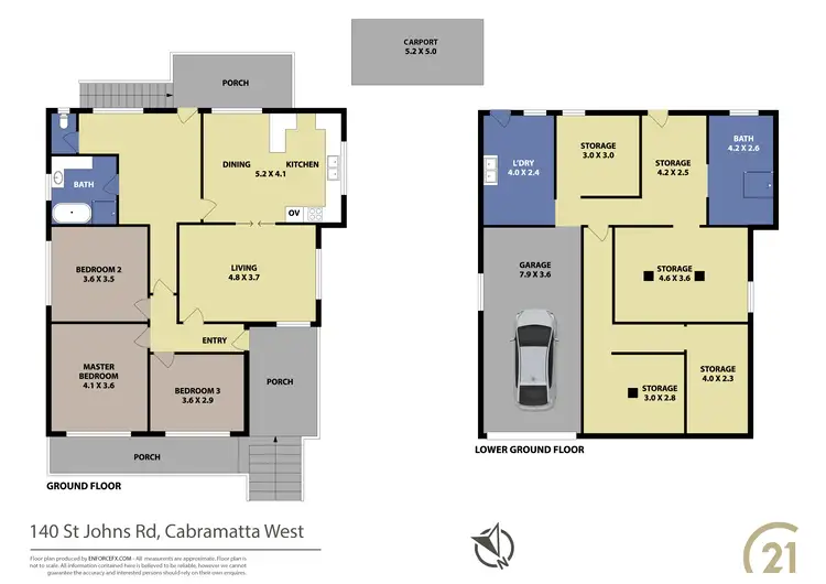 Floorplan of Homely house listing, 140 St Johns Road, Cabramatta West NSW 2166
