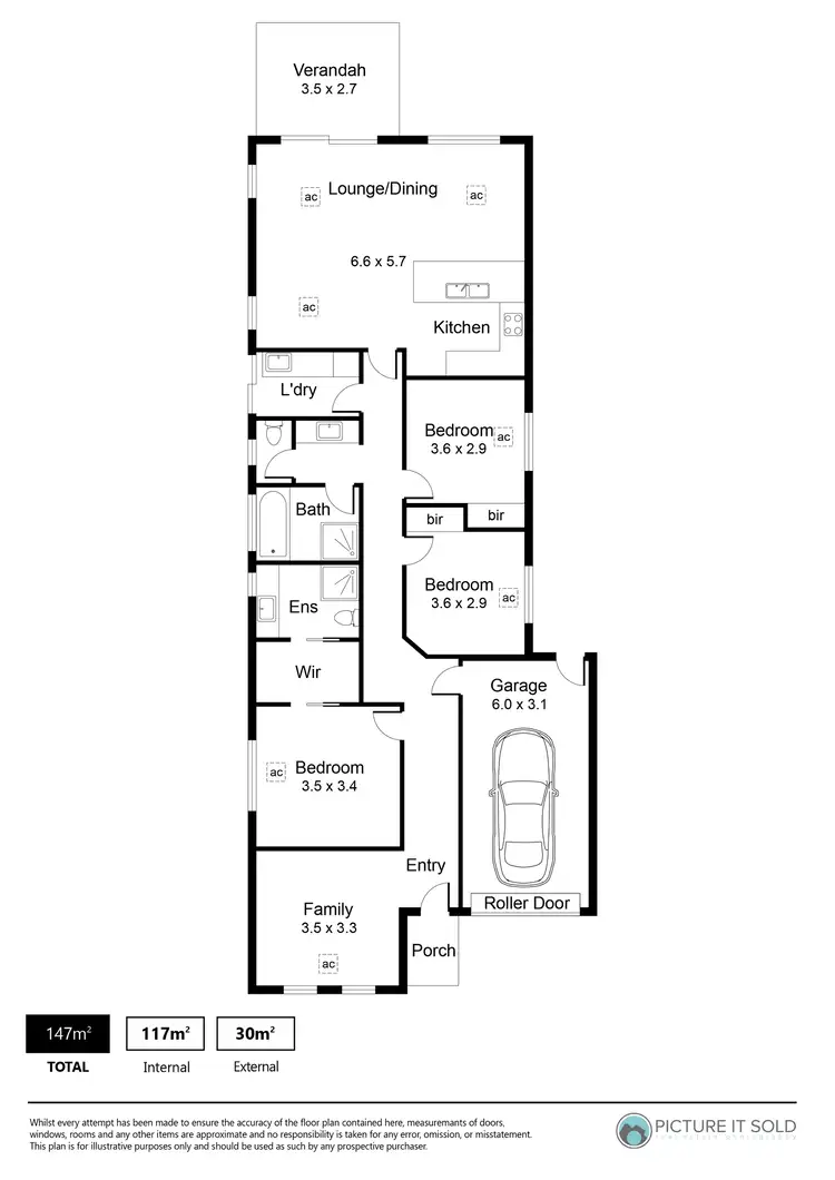 Floorplan of Homely house listing, 22 Park Tce, Enfield SA 5085