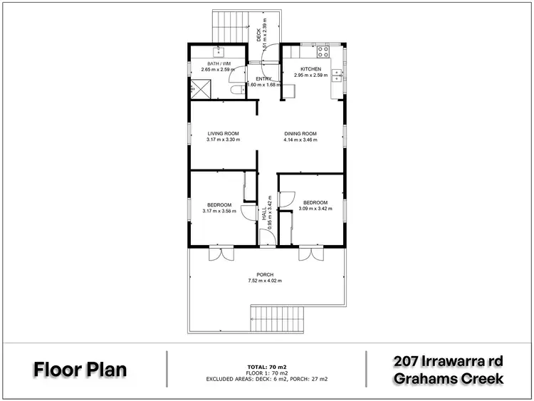 Floorplan of Homely rural property listing, Address available on request