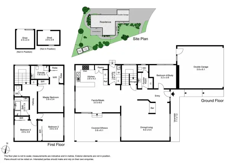 Floorplan of Homely house listing, 5 Rochell Court, Clarinda VIC 3169