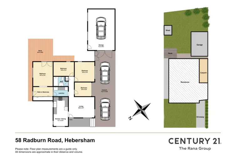 Floorplan of Homely house listing, 58 Radburn Road, Hebersham NSW 2770