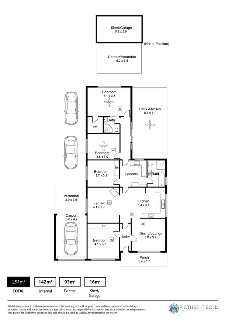 Floorplan of Homely house listing, 12 Princes Street, Prospect SA 5082