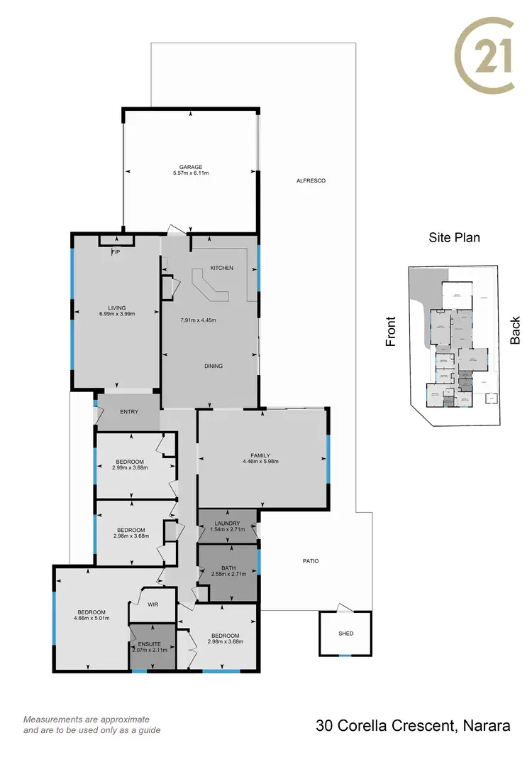 Floorplan of Homely house listing, 30 Corella Crescent, Narara NSW 2250