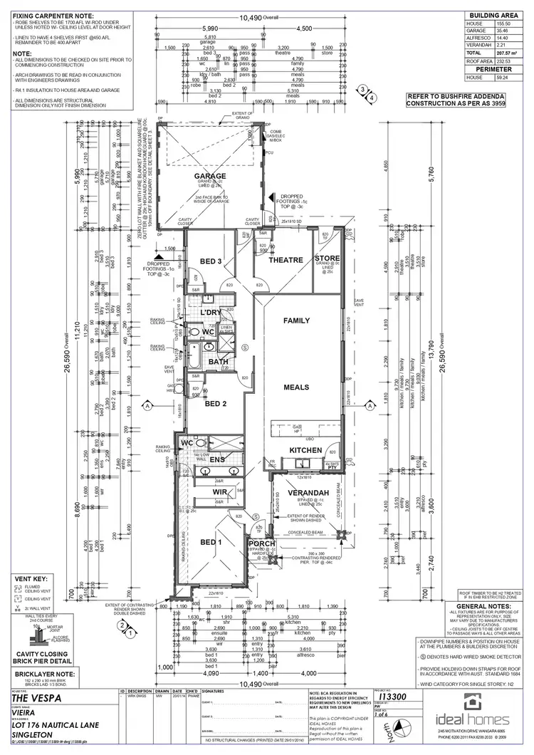 Floorplan of Homely house listing, 13 Nautical Lane, Singleton WA 6175