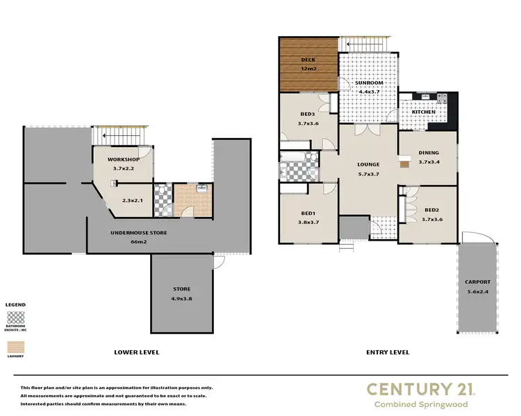 Floorplan of Homely house listing, 16 Park Avenue, Springwood NSW 2777