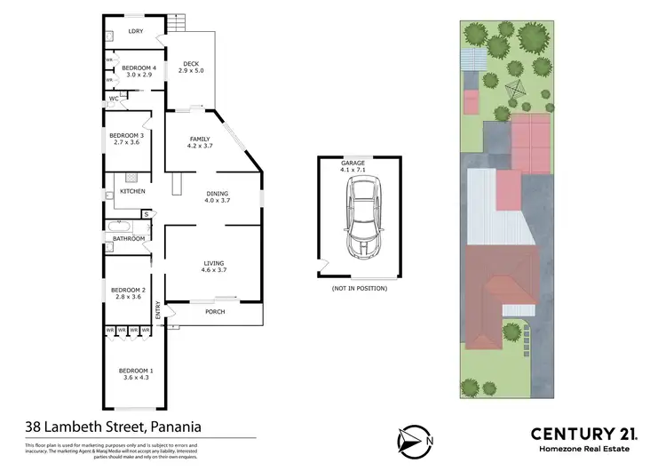 Floorplan of Homely house listing, 38 Lambeth Street, Panania NSW 2213