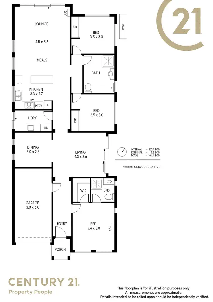 Floorplan of Homely house listing, 106 Lakeside Drive, Andrews Farm SA 5114
