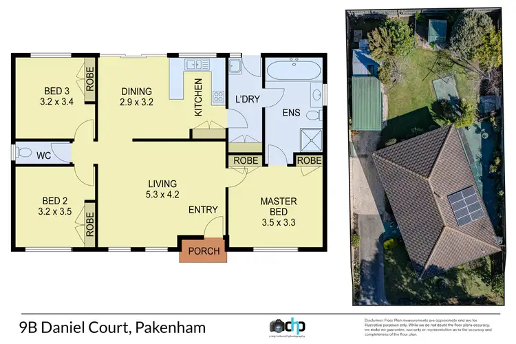 Floorplan of Homely house listing, 9B Daniel Court, Pakenham VIC 3810