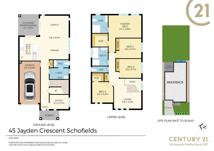 Floorplan of Homely house listing, 45 Jayden Crescent, Schofields NSW 2762