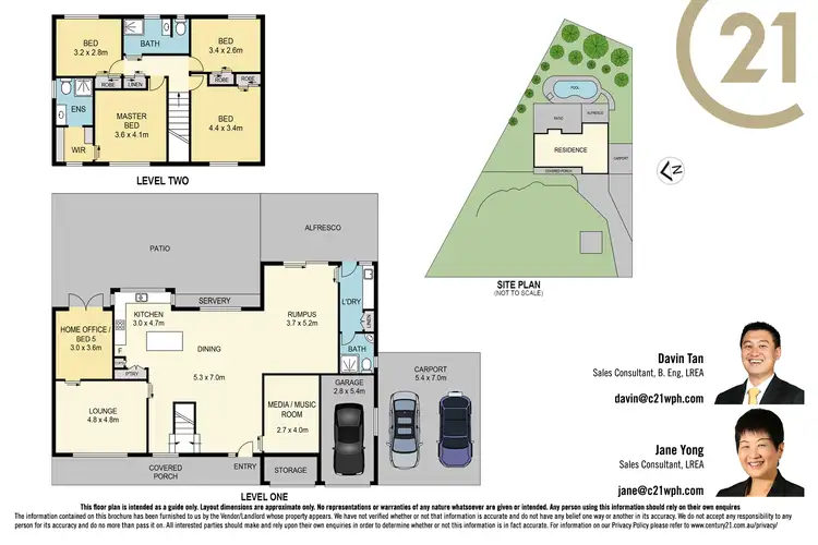 Floorplan of Homely house listing, 57 Pogson Drive, Cherrybrook NSW 2126