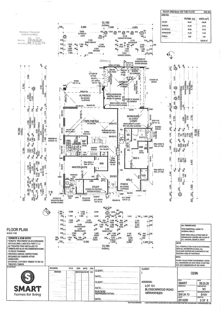 Floorplan of Homely house listing, 5 Blossomwood Road, Girrawheen WA 6064