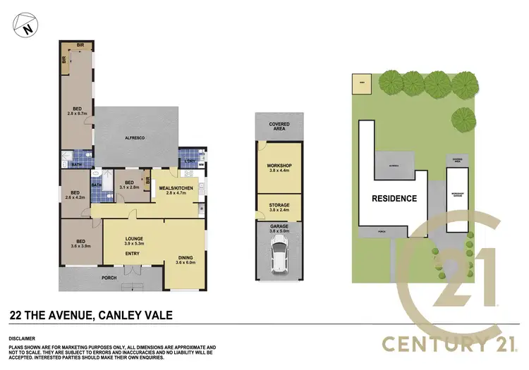 Floorplan of Homely house listing, 22 The Avenue, Canley Vale NSW 2166