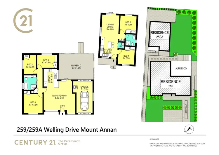Floorplan of Homely house listing, 259 Welling Drive, Mount Annan NSW 2567