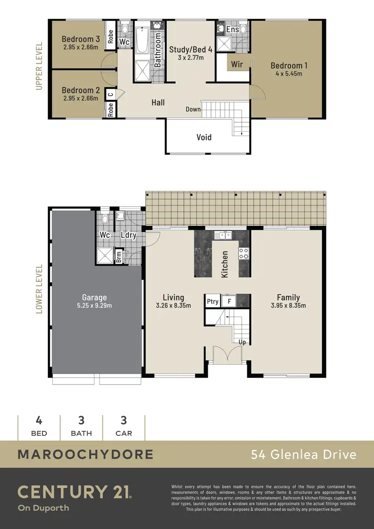 Floorplan of Homely house listing, 54 Glenlea Drive, Maroochydore QLD 4558