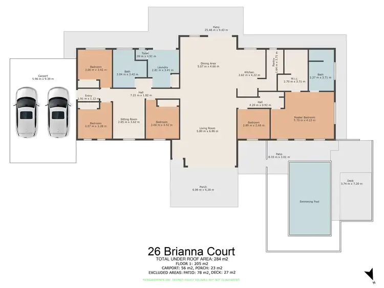 Floorplan of Homely rural property listing, 26 Brianna Court, Araluen QLD 4570