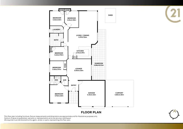 Floorplan of Homely house listing, 2 Scobie Street, Fletcher NSW 2287