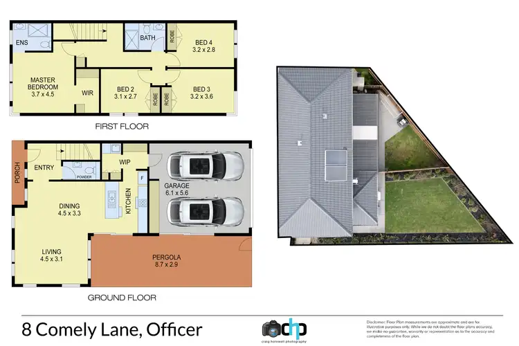 Floorplan of Homely house listing, 8 Comely Lane, Officer VIC 3809