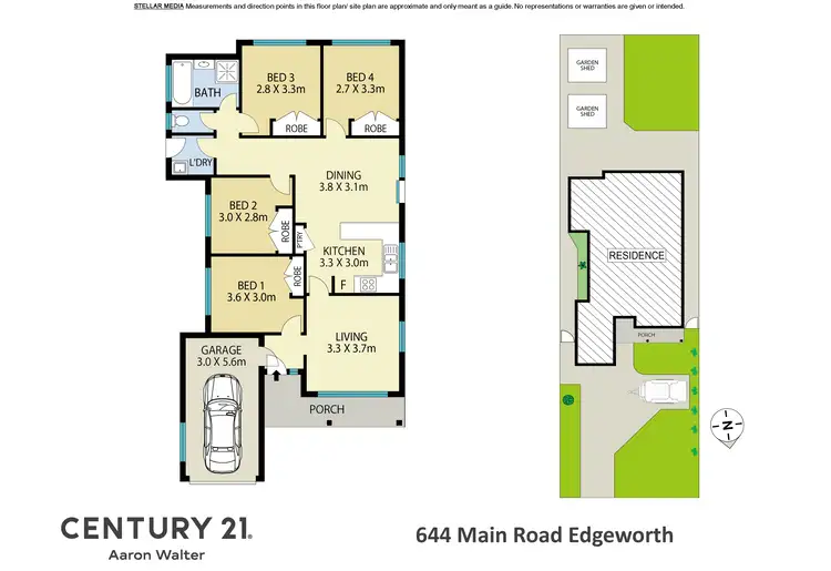 Floorplan of Homely house listing, 644 Main Road, Edgeworth NSW 2285