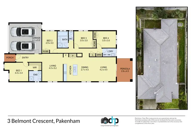 Floorplan of Homely house listing, 3 Belmont Crescent, Pakenham VIC 3810