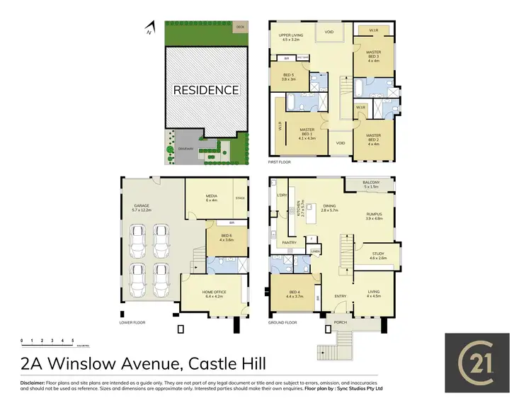 Floorplan of Homely house listing, 2 Winslow Avenue, Castle Hill NSW 2154